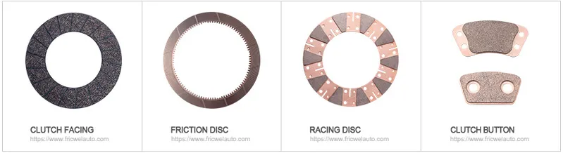 Transmission Friction Disc Friction Clutch Plate and Pressure Plate