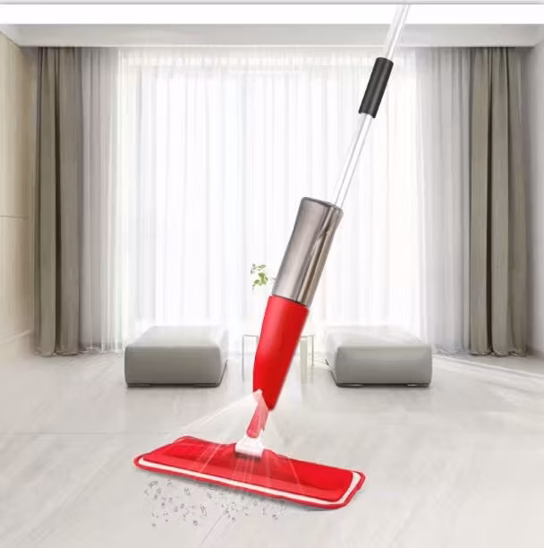 750ml Stainless Steel Handle Microfiber Water Spray Mop