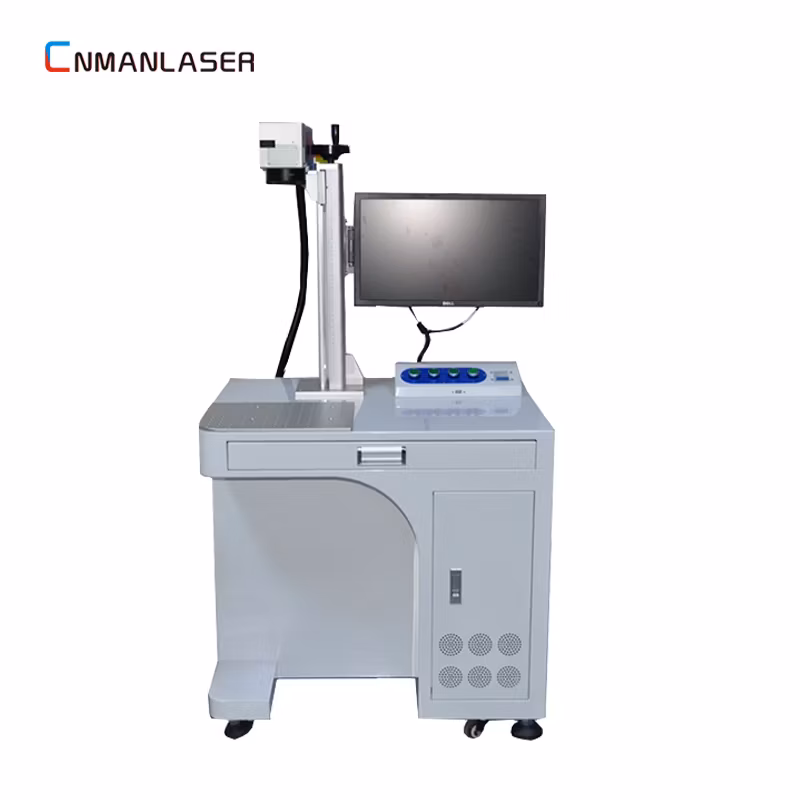 20W 50W Mopa Color Portable Mini Fiber Laser Marking Machine