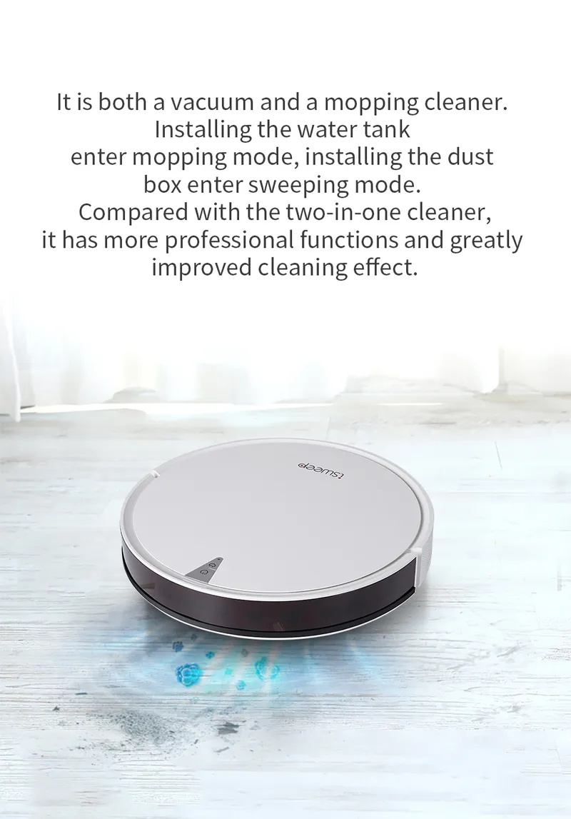 Advance Wet Floor Mopping Robot Cleaner with WiFi APP Control