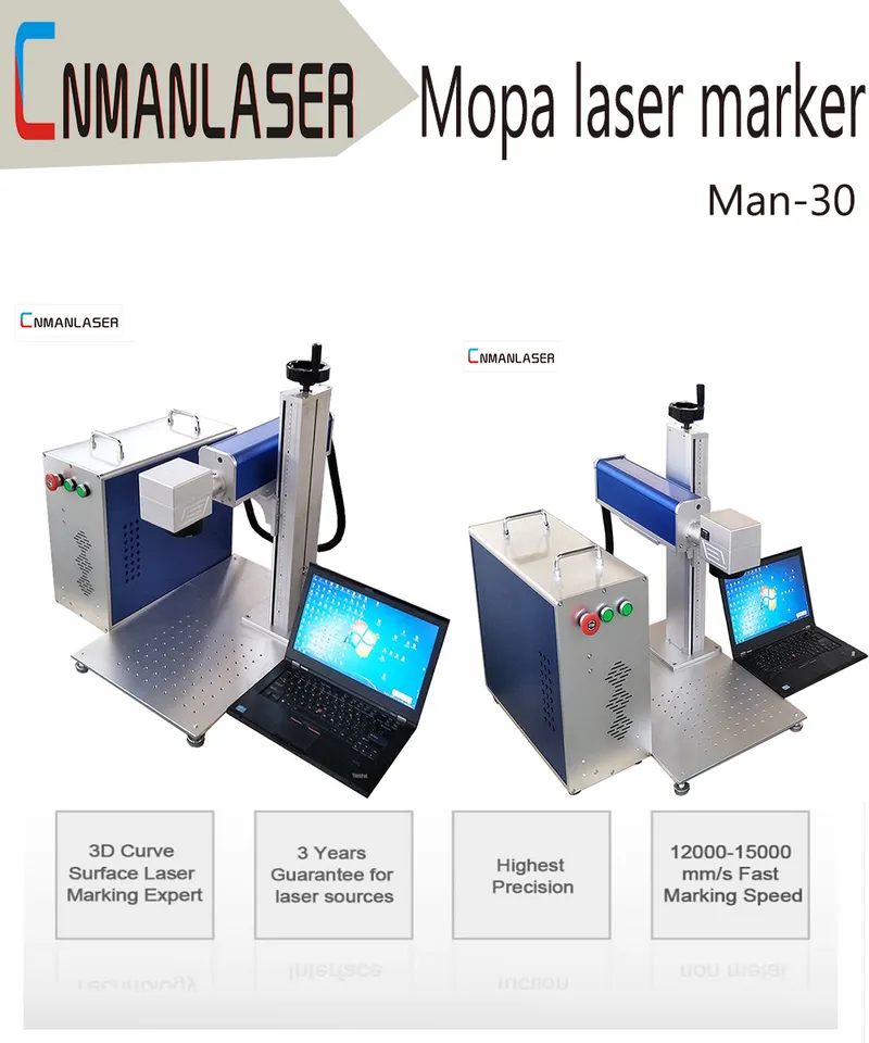 Raycus 20W Mopa Portable Laser Marking Machine for Jewellery