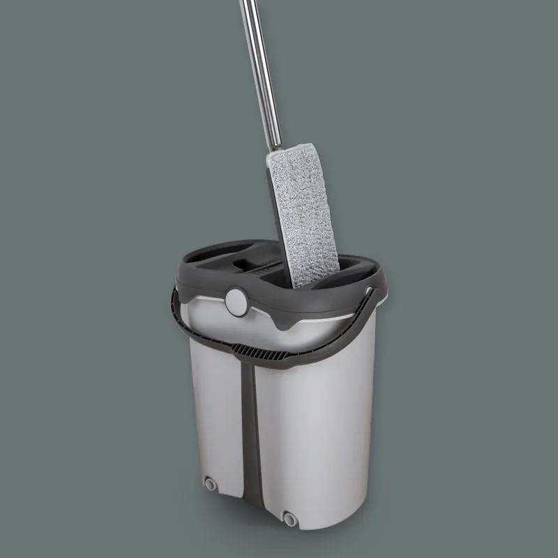 Home Cleaning Flat Mop with Bucket