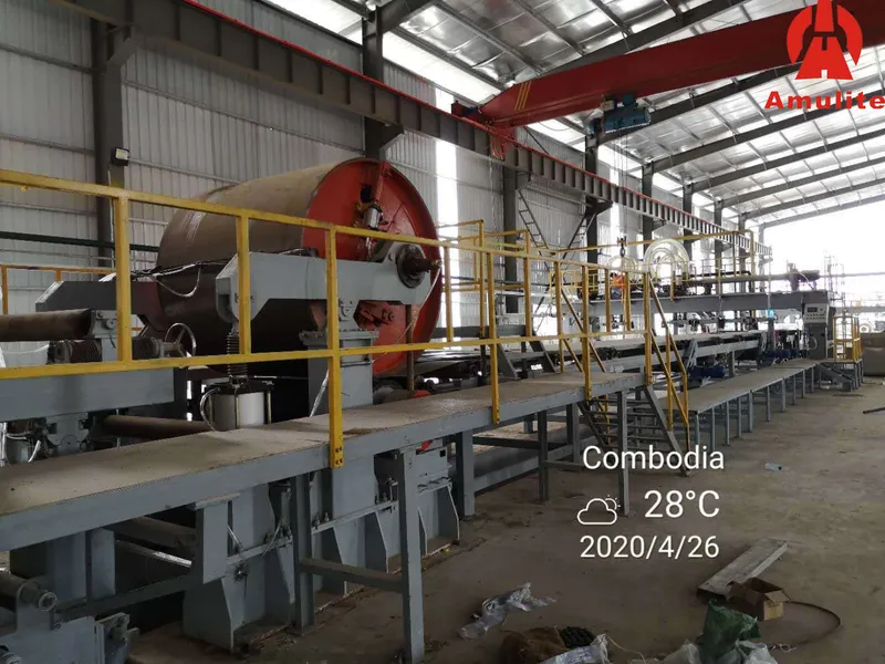 Building Factory Asbestos Free Fiber Cement Plate Equipment