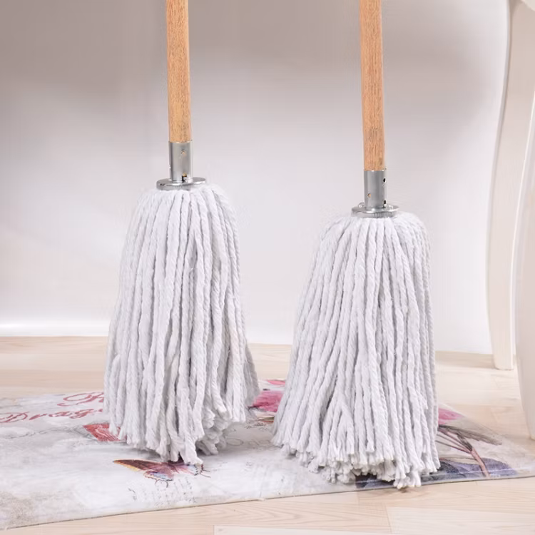 Cotton Mop Refill with Wooden Handle