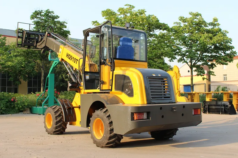 Haiqin Brand Mini Loader Telescopic Telehandler (HQ910T) with Ce, Euro 5 Engine