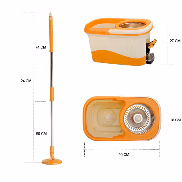 Joyclean High Class Spin Mop Microfiber 360 Spin Mop (JN-302)