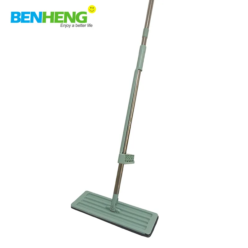 Self Cleaning and Drying Upright Mop Squeeze Microfiber Flat Mop