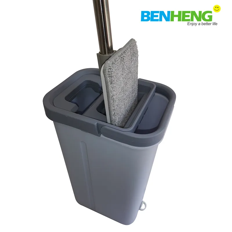 Hot Sale Balai Mop Squeeze Wash Dry Mop with Bucket