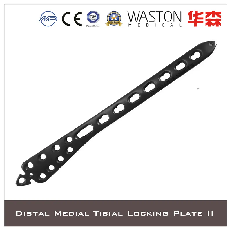 Titanium Plate, 5.0mm Distal Lateral Tibial Locking Plate, Orthopedic Plate