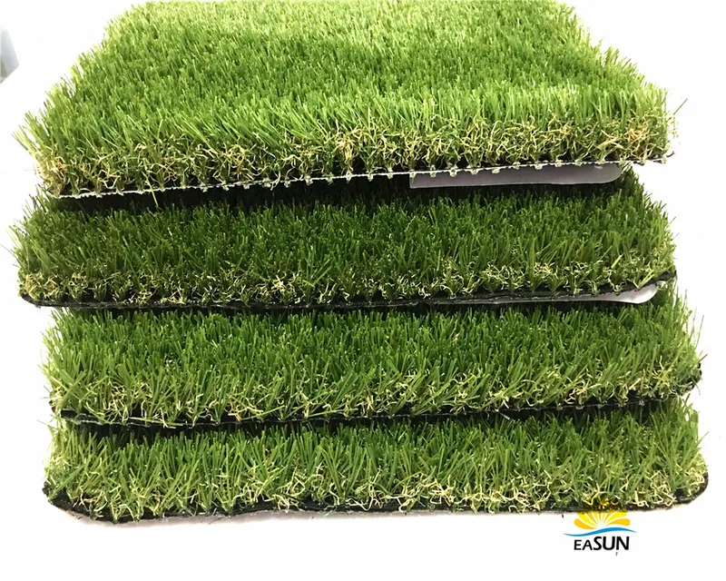 Artificial Grass Outdoor Use Interlocking Grass Tile