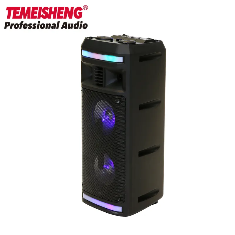 Private Mini Speaker Box DJ Sound with Bluetooth Party LED Light