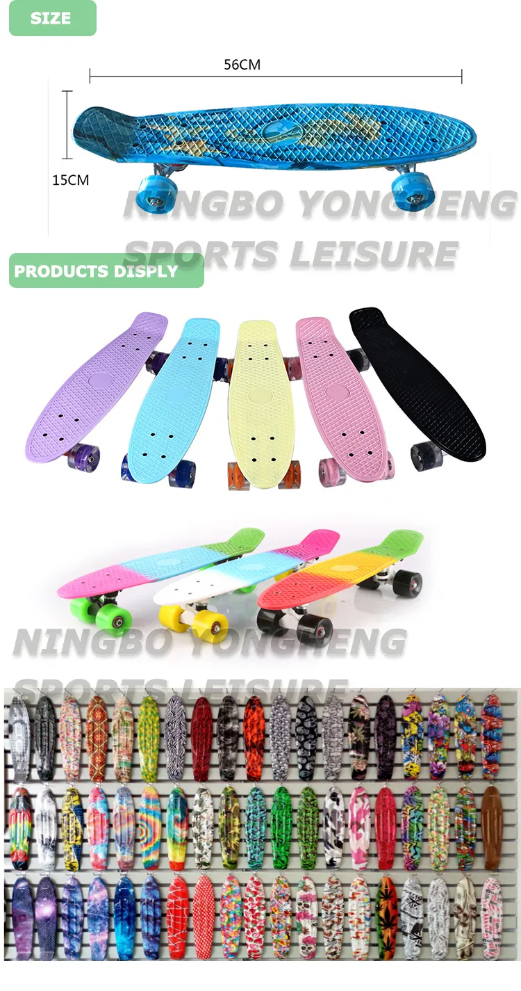 High Quality 22 Inch Kids′ Mini Plastic Skateboard