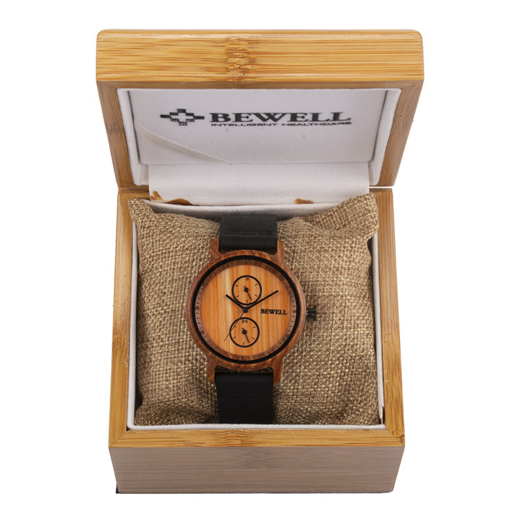 Custom Logo Fashion Personalized Red Sandalwood Bamboo Wood Wrist Watch