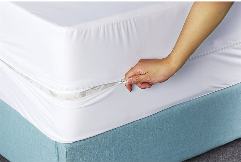 Wholesale Queen Size Fully Enclosed Mattress Cover with Zipper