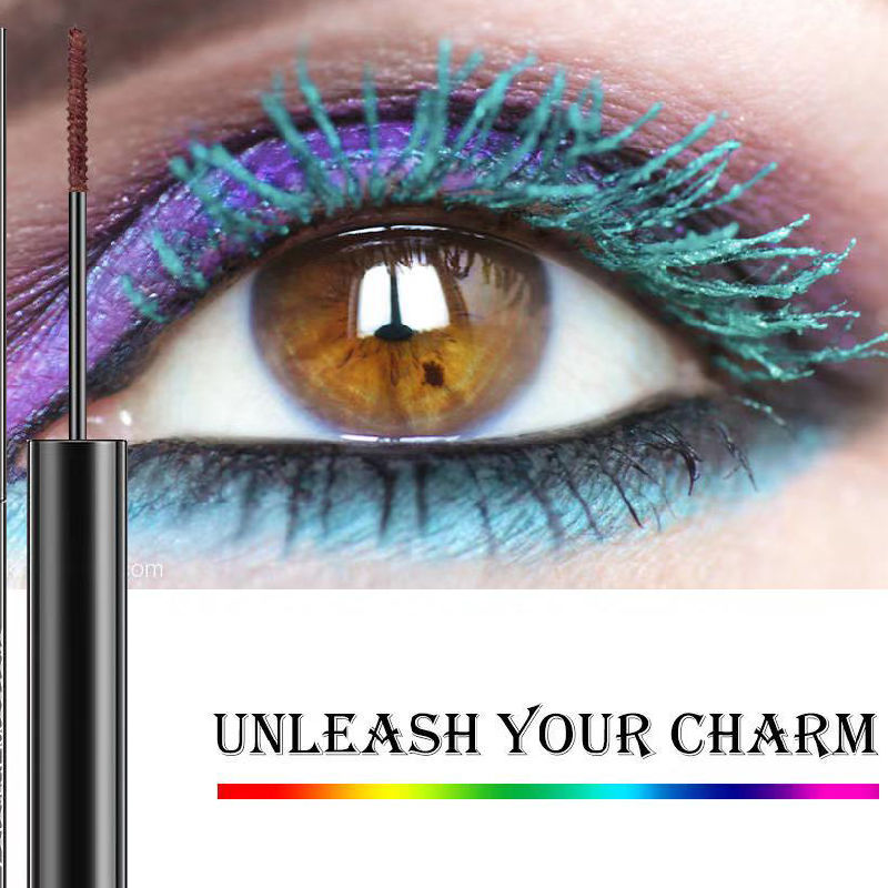 Waterproof Volume Extension Mascara Thin Brush Mascara