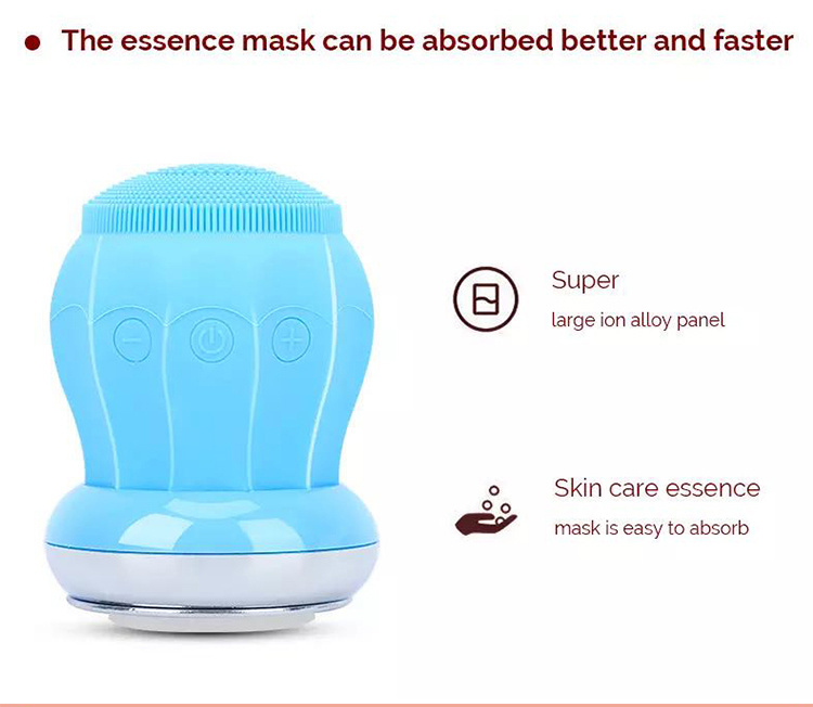 Facial Cleansing Brush Pad Soft Face Cleanser for Exfoliating and Massage
