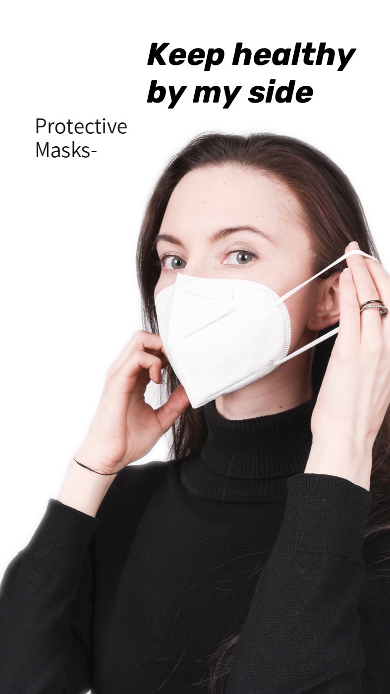 Fast Delivery Foldable KN95 Respirator Mascara KN95 5 Layers Facemasks