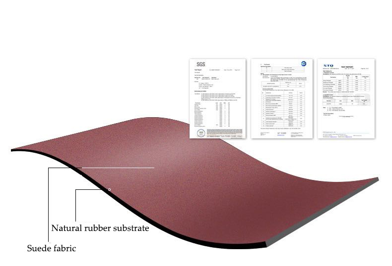 Suede Velvet Natural Rubber Yoga Mat Round Mat Circular Printing Anti-Skid Mat Pilates Mats