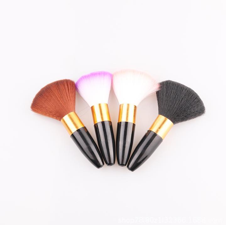Small Size Portable Black Handle and Colorful Cosmetic Make up Soft Brush Sets Custom Logo