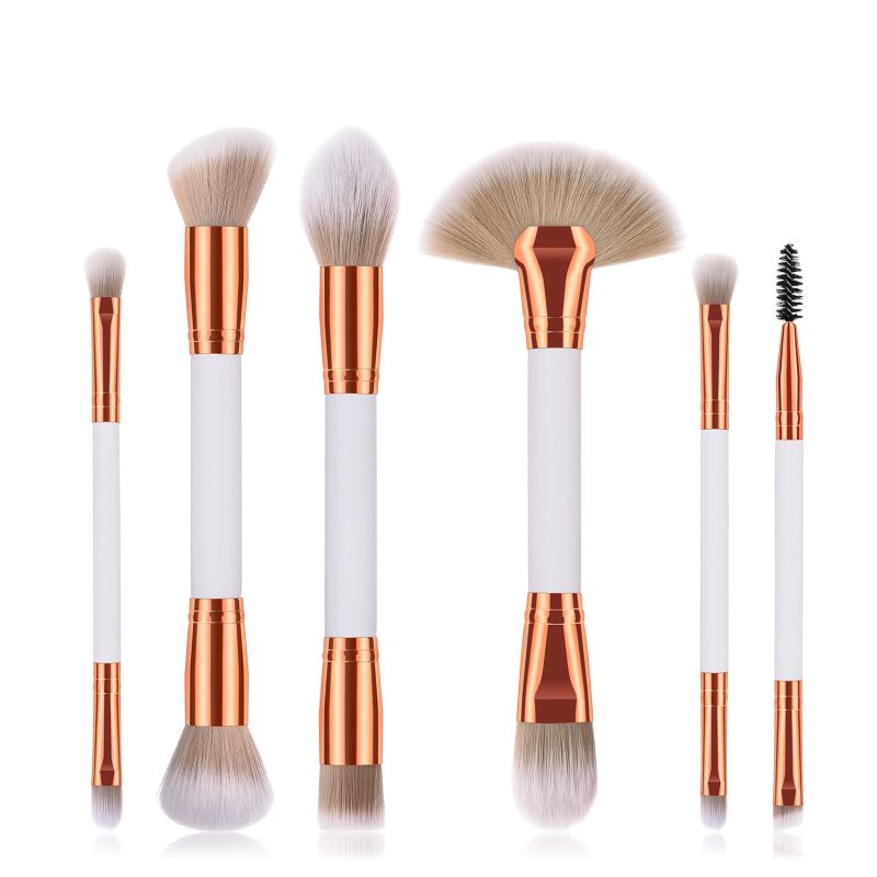 Make up Brush Set 6PCS Professional Double Side Brush Custom Logo