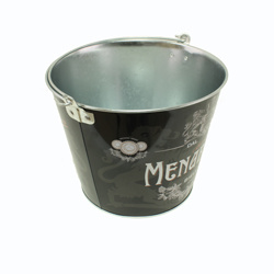 Hot Sale Large Metal Ice Bucket Ice Beer Tin Bucket