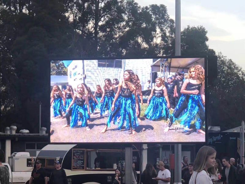 Full Color P6 Outdoor Video Advertising SMD LED Screen Trailer