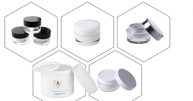 Acrylic Cosmetic Jar 15g 50g, 100g for Skin Care Packaging