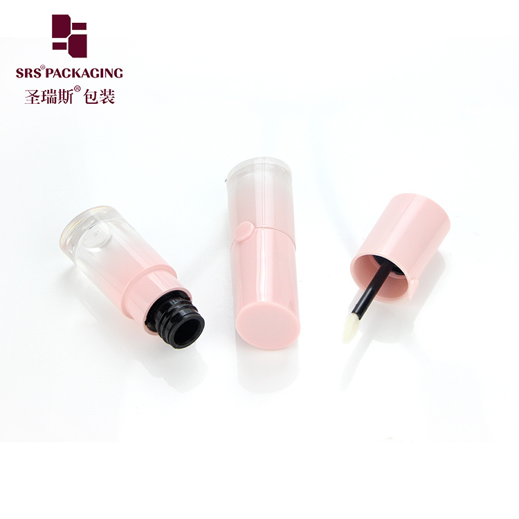 Women Mini 3ml Pink Lipstick Packaging Tube