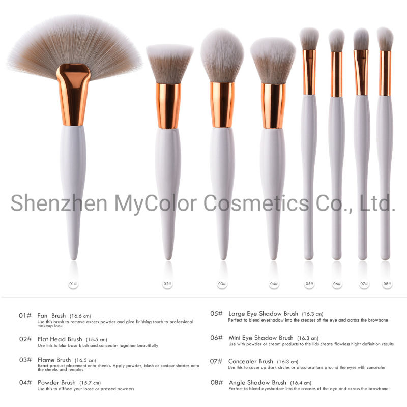 8PCS Makeup Brush Set Cosmetic Brush Set Blush Brush