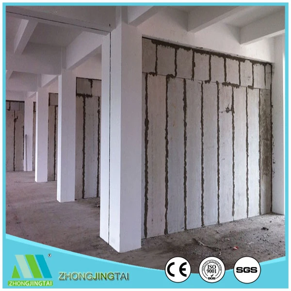 Foundation Insulation EPS Pane Lightweight Fiber Cement Insulated Wall Borad