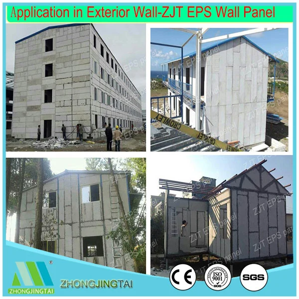 Foundation Insulation EPS Pane Lightweight Fiber Cement Insulated Wall Borad