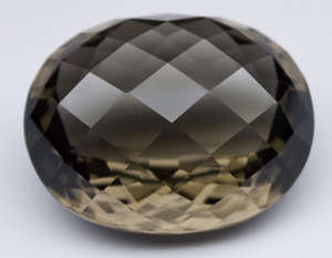 Smoky Quartz Gemstone Special Cut for Jewelry Design