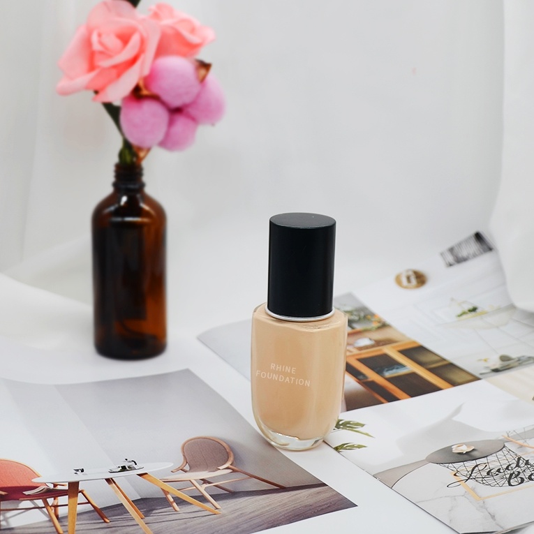 Private Label 24 Hours Color Foundation Cream Long Lasting Natural Liquid Foundation Makeup OEM