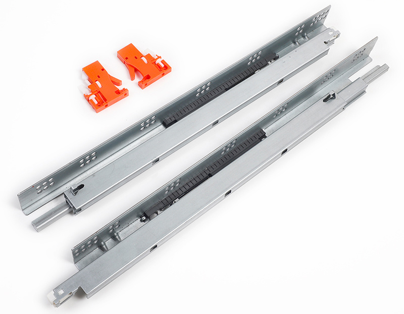 Three Fold Full Extension Concealed Drawer Slide