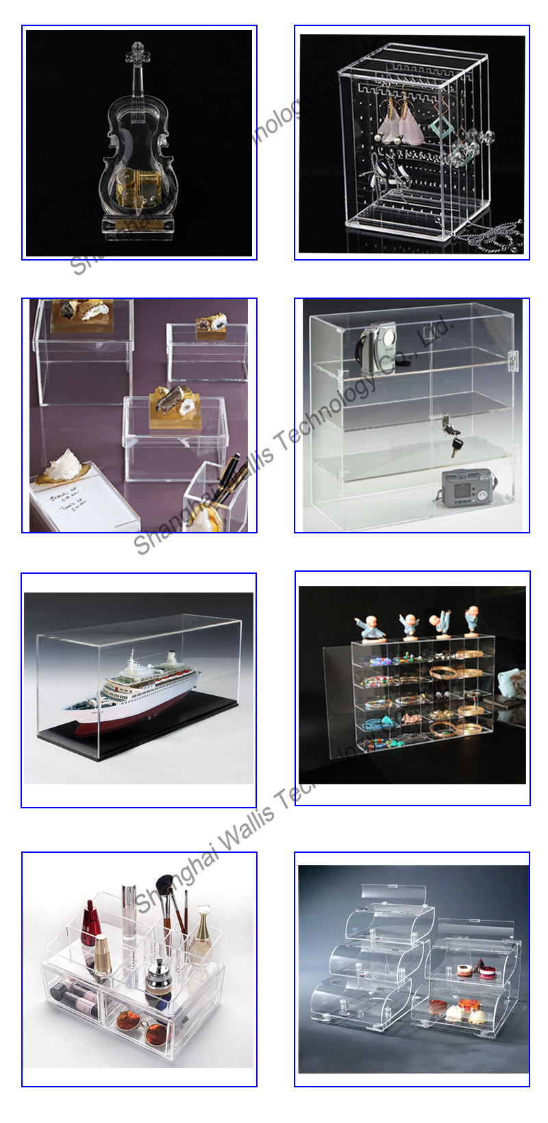 Acrylic Make up Store Display Stand for Cosmetic Lipstick&Glasses