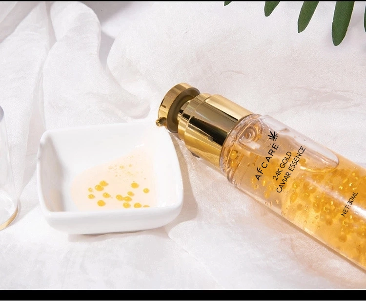 OEM Gold Caviar Face Serum Anti Aging Serum for Skin Care Whitening Skin Care Set