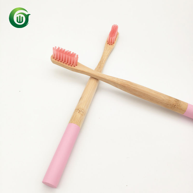 Bamboo Toothbrush with Hard Soft Nylon Bristle Adult Toothbrush Kids Toothbrush