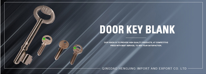Customized Pattern Customized Logo Brass Key Blank for Door Lock