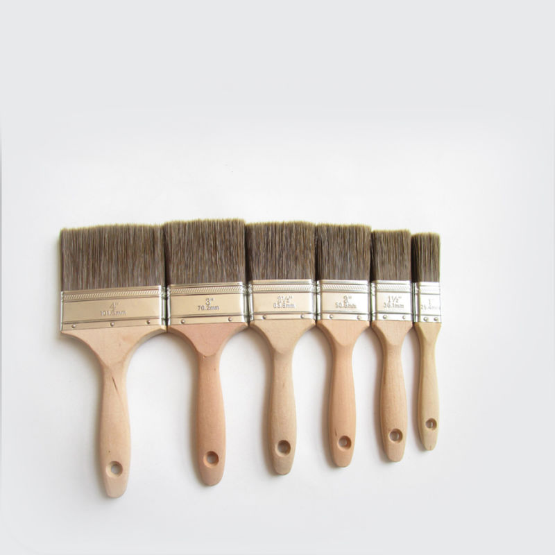 High Quality New Cheap Wall Paint Brush with Wooden Handle Paint Brush