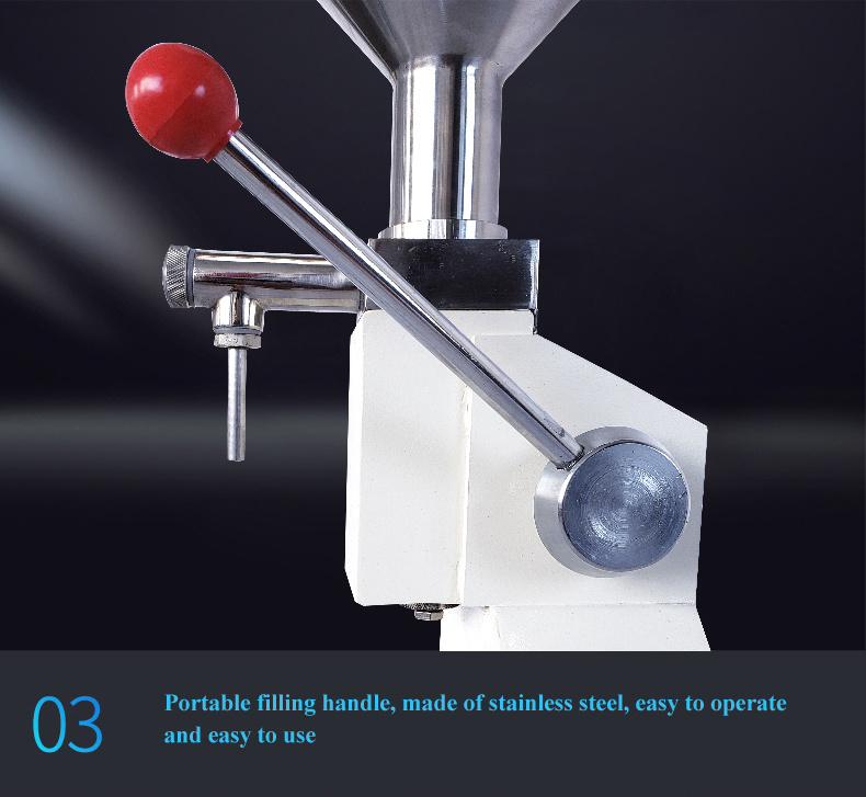 Brand New Manual Small Lip Gloss Tube Filling Machine