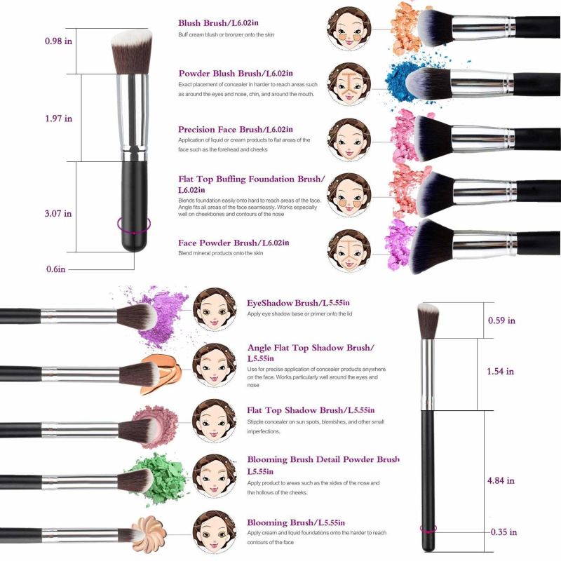 Hot Sales Cosmetic Brush Make up Face Blush Brush Makeup Brush