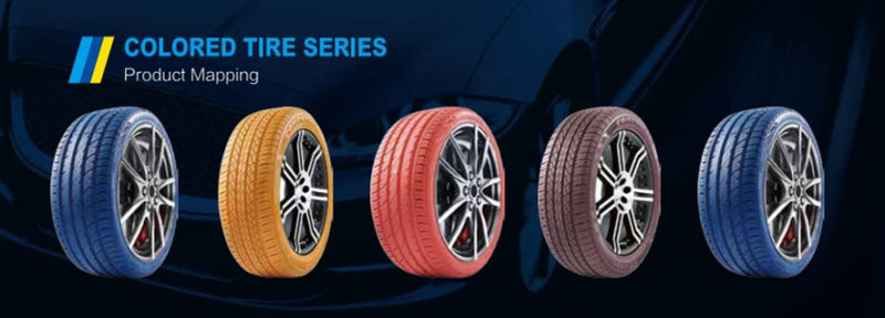 Vesteon Colored Colorful Car Tires for Sale China Manufacturer