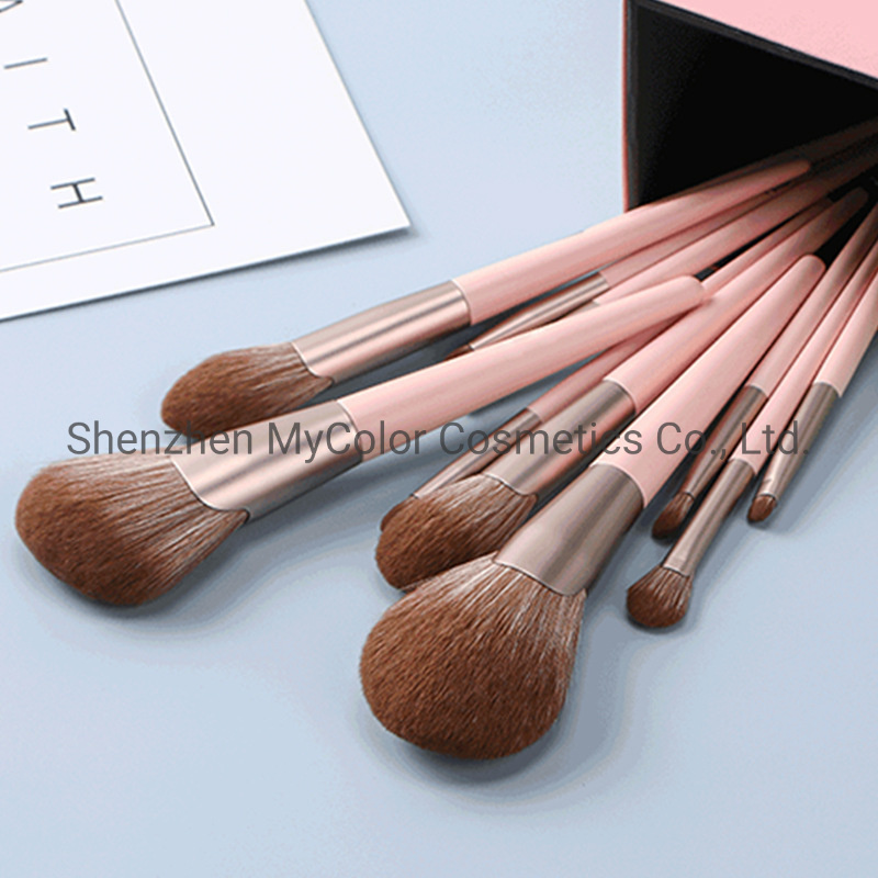 Professional Soft Synthetic Hair Makeup Brush Set 11PCS Fab Powder Concealer Lip Brush Set