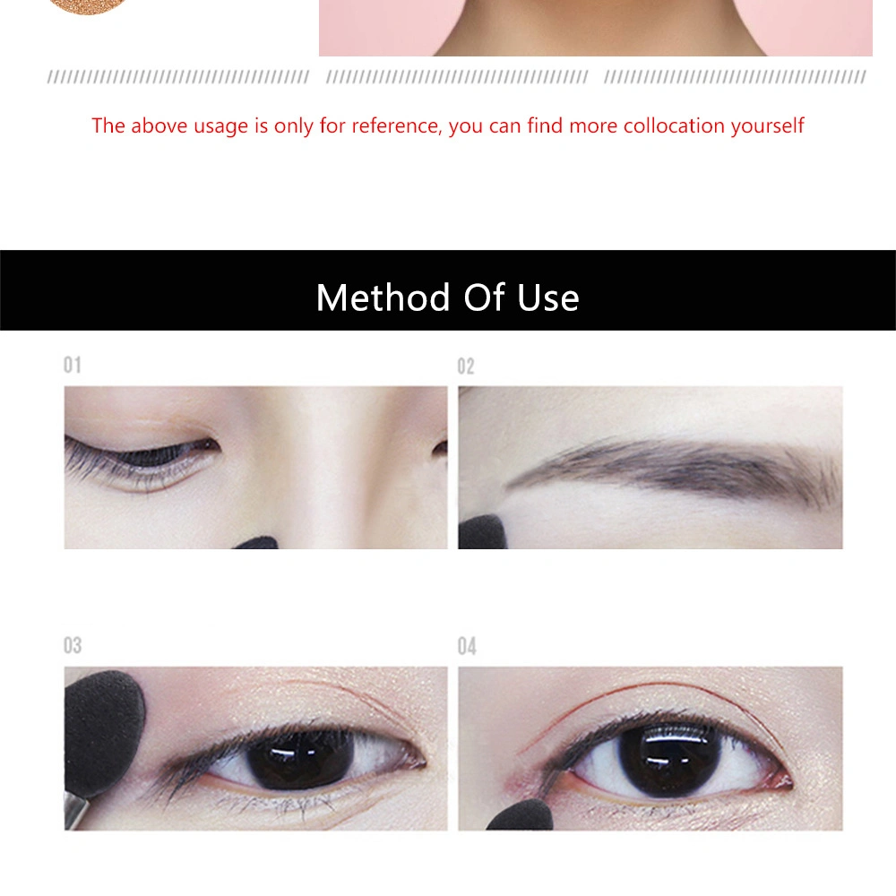 12-Color Eyeshadow Warm Color Smokey Makeup Makeup Palette Pearly Matte Multicolor Eyeshadow Palette