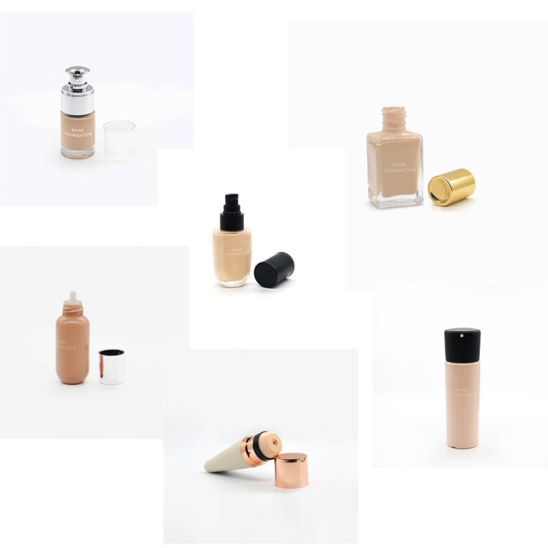 Private Label 24 Hours Color Foundation Cream Long Lasting Natural Liquid Foundation Makeup OEM