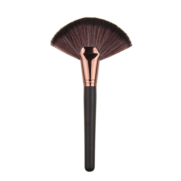 Professional Face Highlighting Make up Cosmetic Tool Fan Makeup Brushes