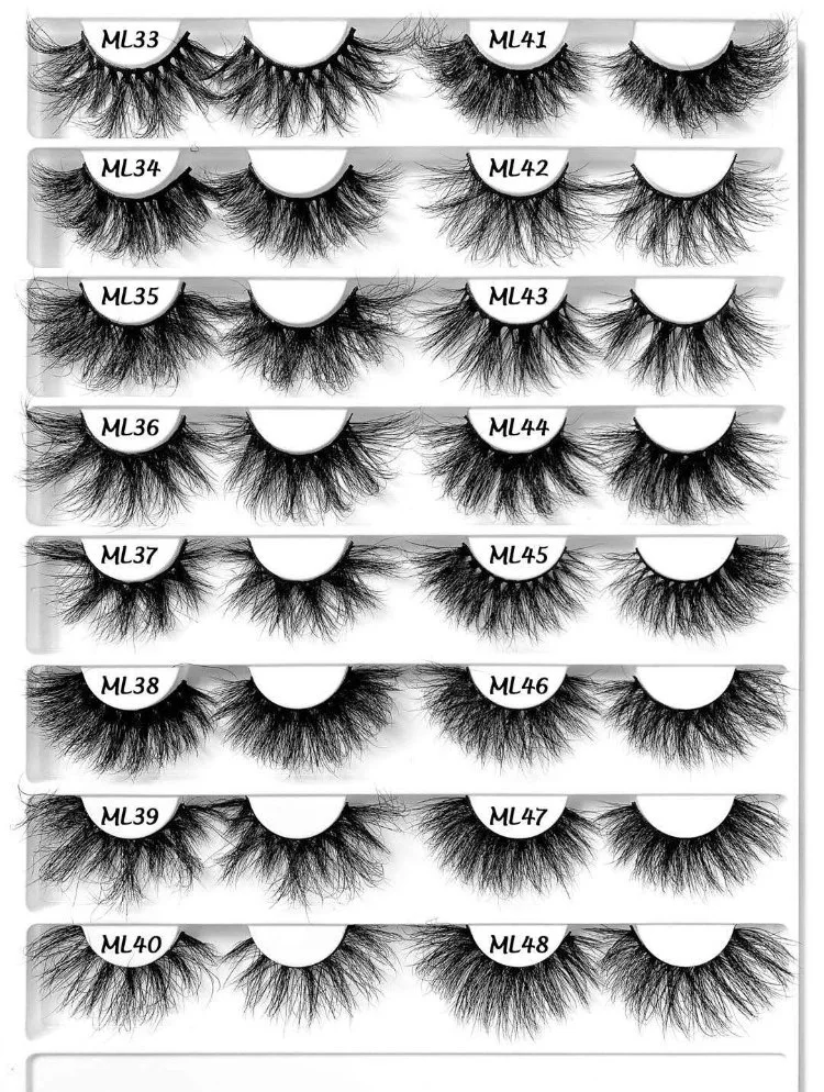 Super Thick Lengthening Volumizing Mink Lashes Extension Eyelashes