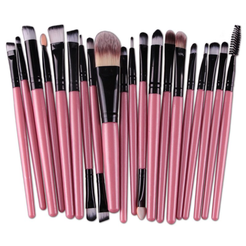 20PCS Cosmetic Makeup Brushes Set Professional Blender Powder Eyeshadow Brush