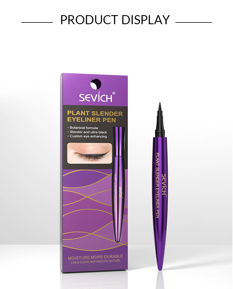 Custom Logo Waterproof Smooth Liquid Eyeliner Pencil Own Label Eyeliner Pen