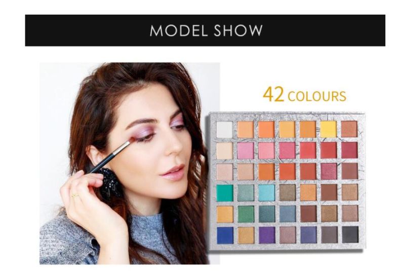 42 Colors Cosmetics High Pigment Matte Colorfulf Eyeshadow in Palette
